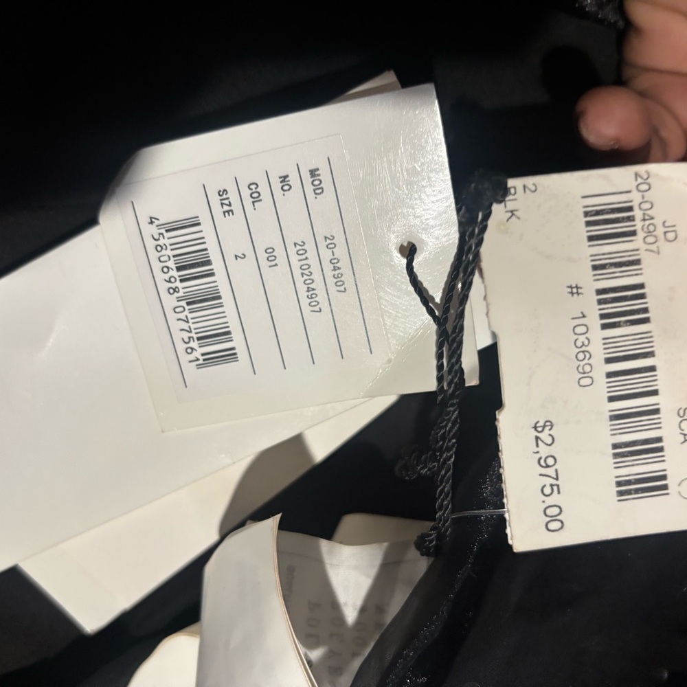 Sacai Black Garment